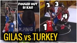 LAKAS ni JUNMAR hindi lang pang-PBA GILAS Pilipinas nakipag-SABAYAN sa WORLD ranked #24 na TURKEY!