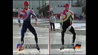 Winter Olympic Games Albertville 1992 - 1000 m Zinke (Gold) - Flaim