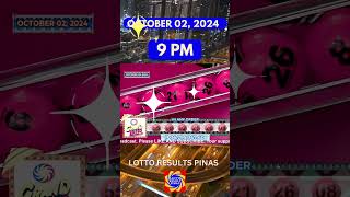 Lotto Result October 2, 2024, 9PM Draw 6/55 Grand Lotto PCSO Lotto Result  #pcsolottoresulttoday