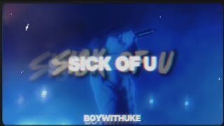 Sick Of U - BoyWithUke (Slowed, Reverbed, Rain)