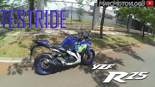 #067 Test Ride Yamaha R25 Full Standard !