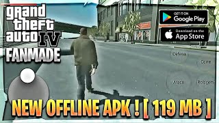 GTA IV Android APK Download + Gameplay | 119 MB ONLY [ FANMADE ] 🔥