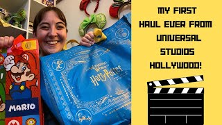 My 1st Ever Universal Studios Hollywood Haul! 📽️🛍️ With Items from Super Nintendo World!