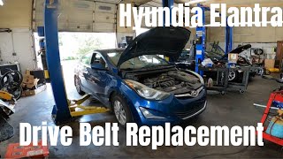 Hyundai Elantra Drive Belt Replacement