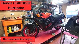 Honda Hurricane CBR1000F Recommision