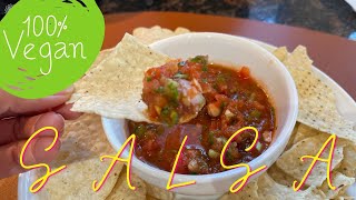 How to Make Homemade Salsa #shorts #salsarecipes #veganrecipes