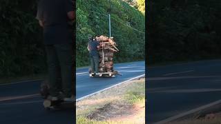 Wood Cart with 500 KG #shortvideo #youtubeshorts #viral #shots