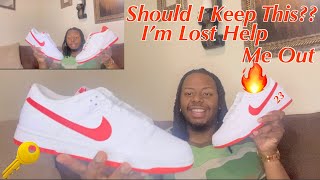 Nike Dunk Low White Picante Red Review Should I Keep These Sneakers