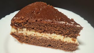 Schokoladenkuchen "Choco Pie"! Die einfachste und leckerste Creme🍮Absolut jeder liebt dieses Rezept