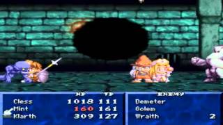 Tales of Phantasia PS1 - Boss #3: Demeter (Hard Mode)