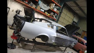 1968 Mustang Fastback build in metal work phase, new floors & quarter panels: VLOG #2 by MetalWorks