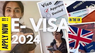 E- Visa Application in the UK | Electronic BRP | 2024 | Apply before December 2023 | Malayalam.