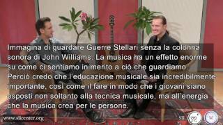 Eric Marienthal con Nino Ballerini - Intervista in Italiano 1 - La Bellezza al Centro SII