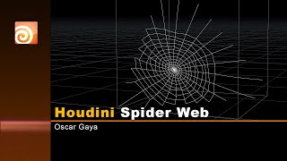 Houdini procedural spider web (HIP file included)