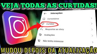 Como ver as curtidas no Instagram