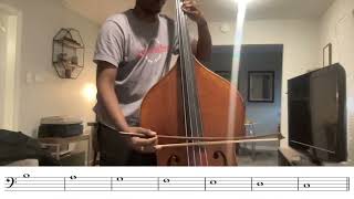 Bass - C Major Scale