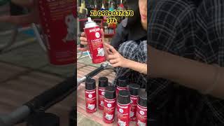 Chai xịt rửa vệ sinh bình xăng con