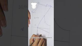 TRANSFORMACIÓN MANGA PROLONGADA MODELO II. Tutorial completo en mi canal de You Tube #patternmaking