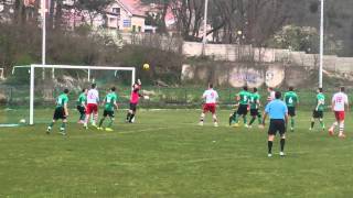 FK STUPAVA - TJ SLOVAN VINIČNÉ - rohový kop, brvno