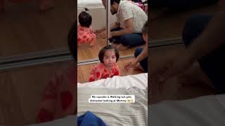 Baby Walking At 10 Months 🥹 #babyvideos #cutebaby #girlmom #funny