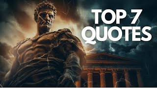 Top 7 CLASSIC Stoic Quotes