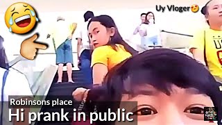 Hi prank in public | Laughtrip HAHAHA by: Cjang TV