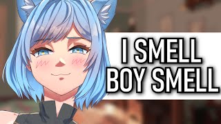 Wolfgirl Can Smell Your Boy Scent [Intense Sniffing ASMR - Minimal Talking, Maximum Huffing]