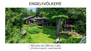 Nirvana on Mirror Lake For Sale | Lake Placid, NY