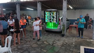 Festa política na piscina no sítio barreiros com os forrozeiros do swing