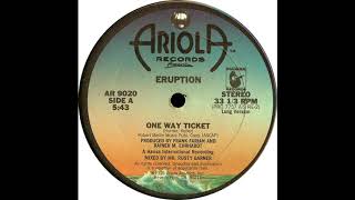 Eruption - One Way Ticket (1979) (US Remix extended karlmixclub)