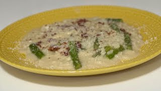 Risoto cremoso com presunto Crocante 😋