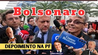 Bolsanaro na Policia Federal em depoimento fica impedido #familia #patria #deus #liberdade #noticias