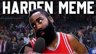 The Story of how James Harden Became a Meme