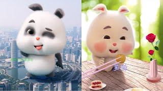 Thỏ Mập Siêu Cute 2023 🐰🐰 || Super Cute Fat Rabbit #582 || Nhật Lê Anime -1