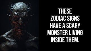 These Zodiac Signs have a scary Monster living inside them