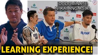 Kai Sotto IDODOMINATE ang ASIA at Coach ng Chinese Taipei LEARNING EXPERIENCE din ang laban sa GILAS