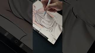 Рисуем Fashion Образ с красной дорожки в Procreate