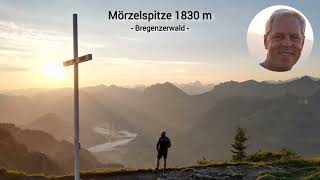 Mörzelspitze 1830 m im Bregenzerwald - August 2024