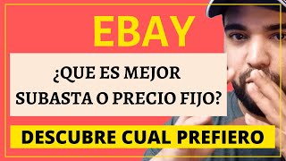 👉 ✅ EBAY: SUBASTA o PRECIO FIJO DESCUBRE que es MEJOR? | EBAY EN ESPAÑOL