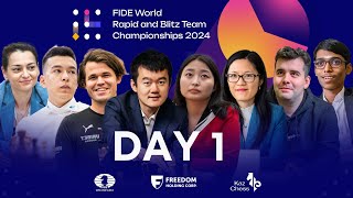 Day 1 | FIDE World Rapid and Blitz Team Championships