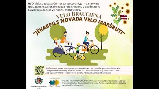 Velobrauciens"Jēkabpils novada velo maršruti" 10.09.2023.