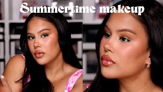 Summertime makeup - liner coloré duochrome