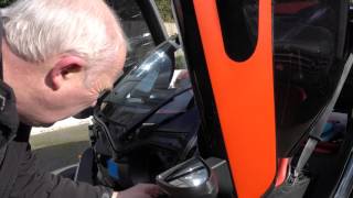 Twizy removing metal plates behind front grill and side lower plastics