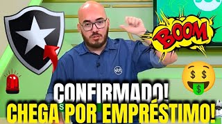 ✔ ACABA DE SAIR! CHEGA PRA SER TITULAR! JORNALISTA CONFIRMA! ULTIMAS NOTÍCIAS DO BOTAFOGO