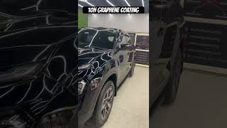 10H Graphene coating on @tataharrier . #autocatalyst #paintprotectionfilm #ceramiccoating