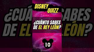 Disney Quizz 10: El Rey León  #disney #disneytrivial #elreyleón #disneyquiz #juegosdisney