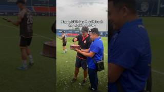 Birthday suprise to Head Coach Angel Alfredo Vera, TRW Kelantan FC