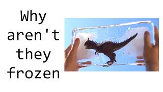 Why don't we find frozen dinosaurs