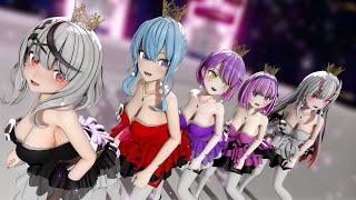 【MMDホロライブ】ホロメン5人でCarry me off