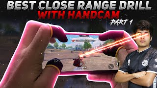 Best Close Range Drill With Handcam Used By @JONATHANGAMINGYT  PART 1 | PUBG MOBILE BGMI